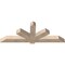Ekena Millwork Kennewick Smooth Timber Gable Bracket, Douglas Fir, 72"W x 27"H x 5 1/2"D x 5 1/2"F, 9/12 Pitch GBW072X27X0606KEN00SDF - alternate 2